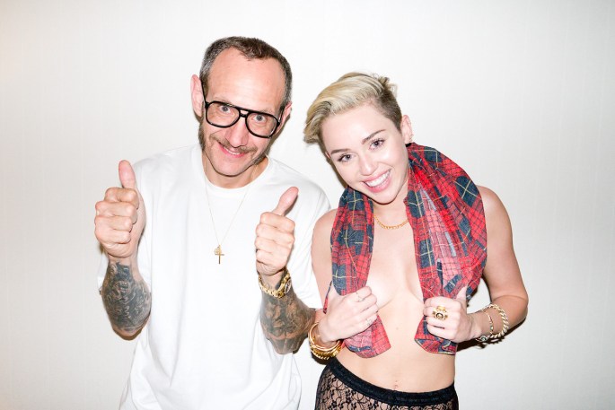 Terry Richardson and Miley Cyrus TerryRichardson.com