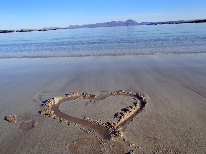 Crystal clear waters, surrounded by mountains