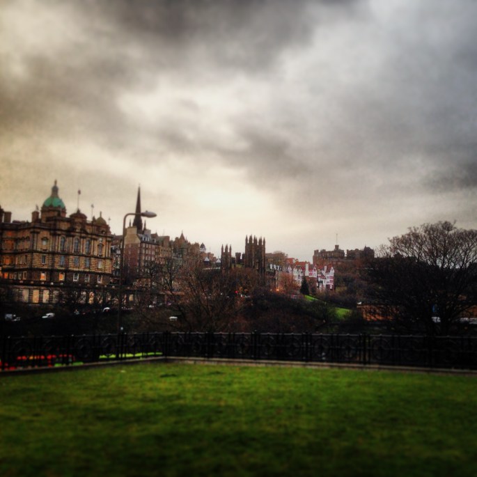 Skyline of Edinburgh
