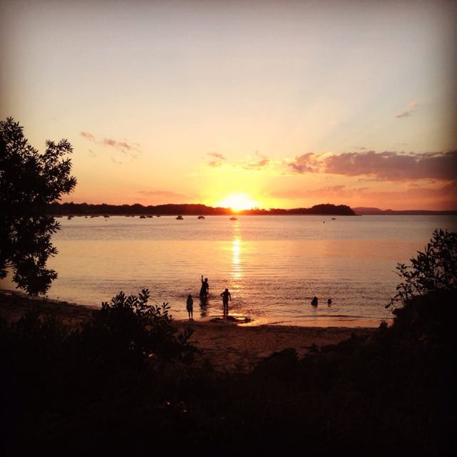 Sunsets are beautiful