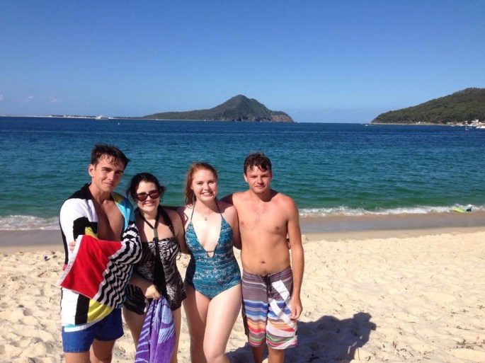 Australia Day with mates