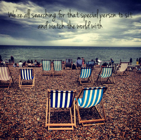 Sit and Watch the World - Brighton, England