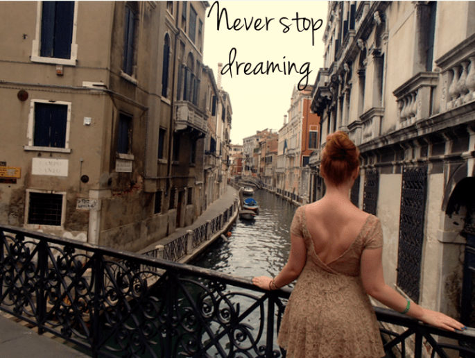 Dreaming away in Venice, Italy