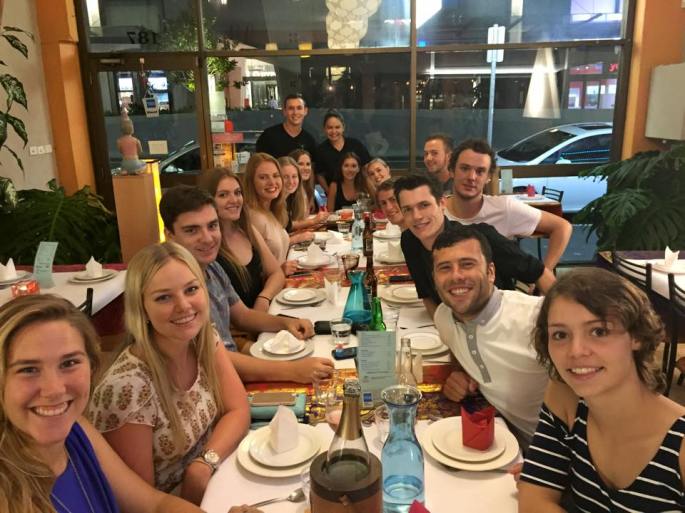 Coconut Thai with awesome new friends and housemates