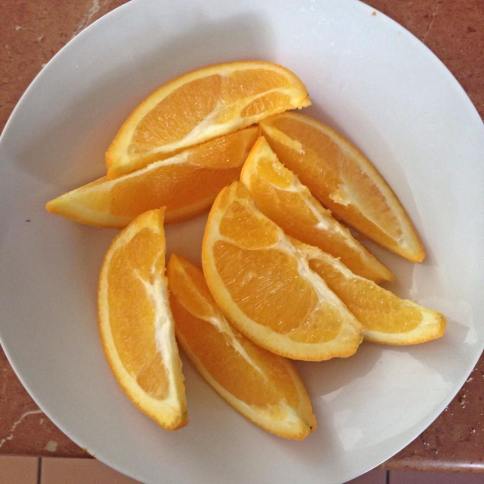 Oranges are my favourite study food