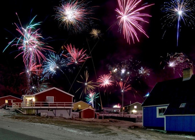 New Years in Greenland. Source