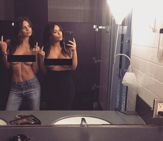 kim-kardashian-emily-ratajkowski-get-topless-to-prove-a-point-913443 (1)
